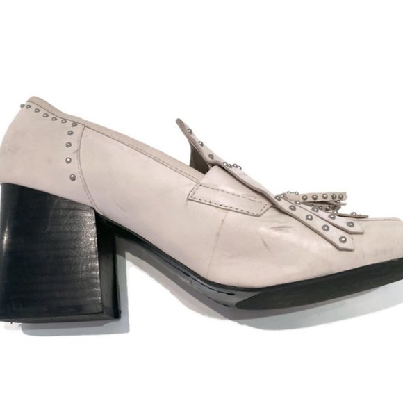 ❌SOLD❌ Marc Fisher Studded Loafers Sz8M - Picture 8 of 8